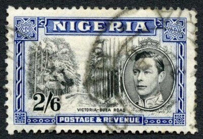 nigeria-sg58-kgvi-2-6-perf-13-x-11-5-fine-used-cat-26-pounds