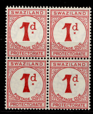 swaziland-gv-sg-d1-1d-carmine-nh-mint-block-of-4