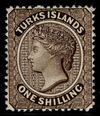 turks-caicos-islands-qv-sg60-1s-sepia-vlh-mint