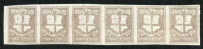 cd51-1-4d-brown-imperf-london-delivery-co-strip-6-u-m