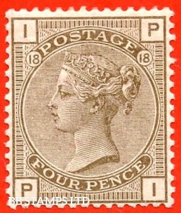 sg-160-j69-pi-4d-grey-brown-plate-18-a-fine-mounted-mint-exam-b88619