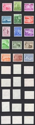 mauritius-sg293-306-set-of-15-u-m-cat-70-pounds