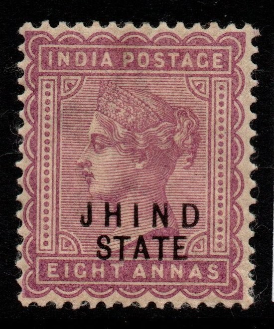 india-jind-sg28-1886-8a-dull-mauve-mtd-mint