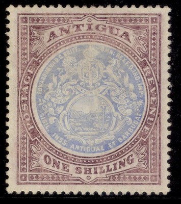 antigua-edvii-sg37a-1s-blue-dull-purple-m-mint-cat-75-chalky-paper