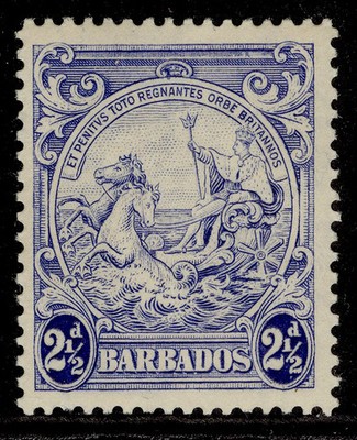 barbados-gvi-sg251a-2d-ultramarine-lh-mint-cat-55