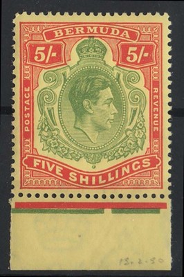 bermuda-1938-5s-yellow-green-red-pale-yellow-perf-13-sg118f-um