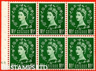 sg-517-sb59-1d-green-a-mounted-mint-booklet-pane-of-6-cylinder-g-b65908