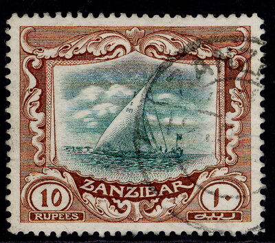 zanzibar-gv-sg260-10r-green-brown-fine-used-cat-425-cds-wmk-rosettes