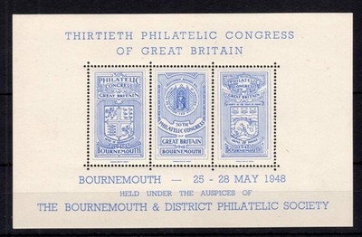 1948-philatelic-congress-sheetlet-unmounted-mint-in-blue