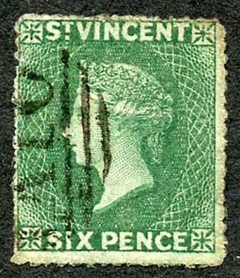 st-vincent-sg4-1862-6d-deep-green-no-wmk-rough-perf-14-to-16