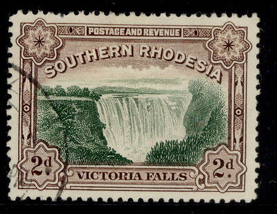 southern-rhodesia-gv-sg35-2d-green-chocolate-fine-used-cat-20