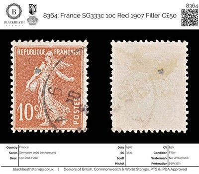 8364-france-sg333c-10c-red-1907-filler-c50