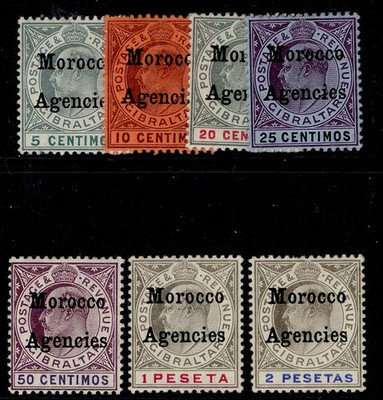 morocco-agencies-gb-edvii-sg24-30-1905-06-complete-set-m-mint-cat-180