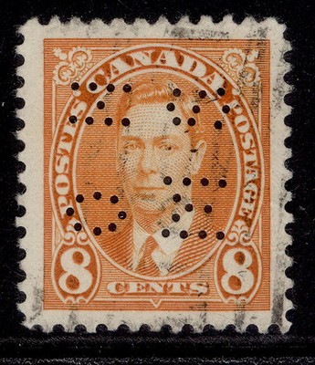 canada-gvi-sg-o125-8c-orange-fine-used