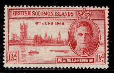 british-solomon-is-gvi-sg73a-1d-carmine-m-mint-cat-40-second-flag-variety