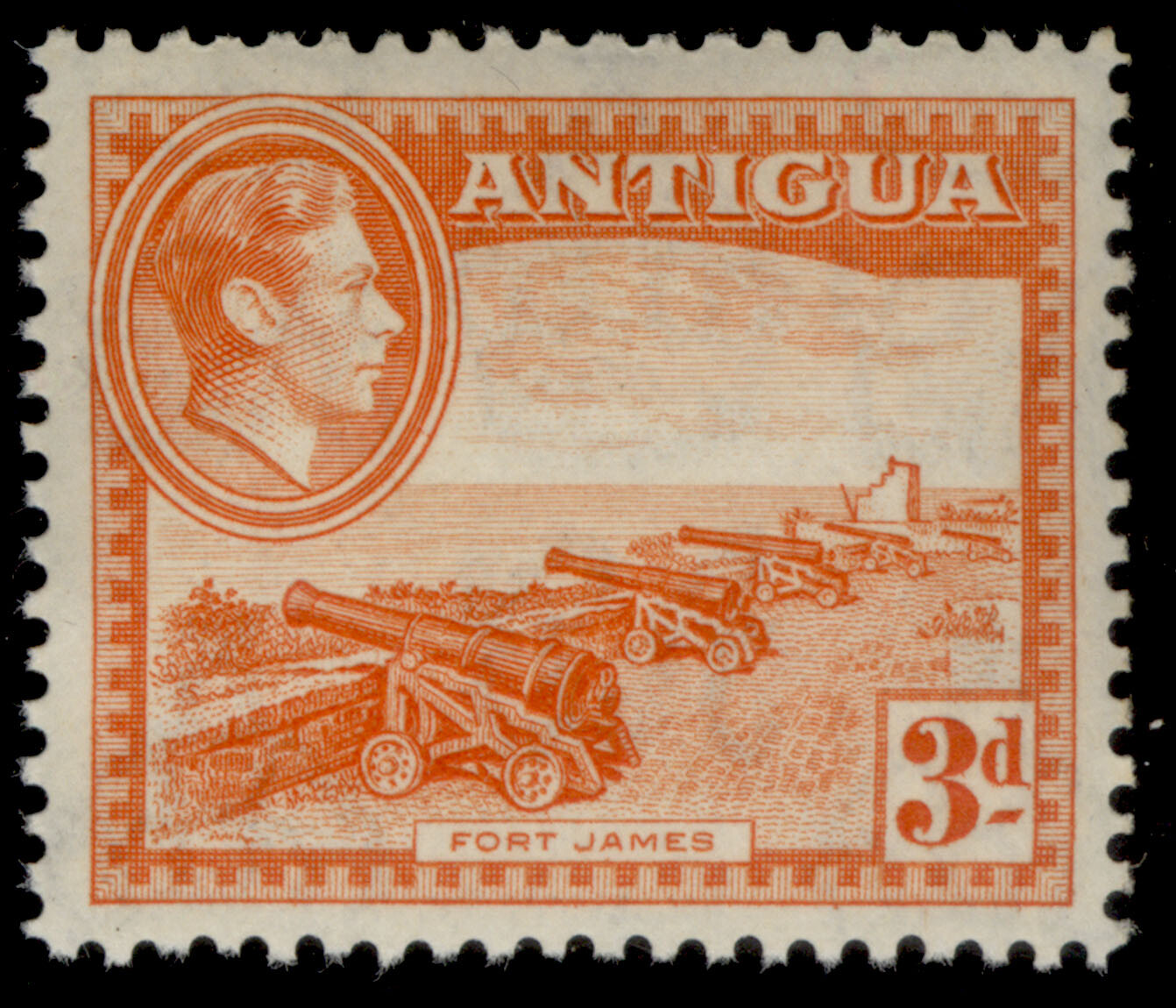 antigua-gvi-sg103-3d-orange-nh-mint