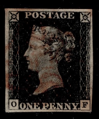 gb-qv-sg2-1d-black-plate-1b-fine-used-cat-425-red-mx-of