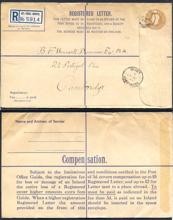 rp60-kgvi-5-1-2d-registered-envelope-size-h-sans-serif-imprint-p-a-and-co-ltd-u