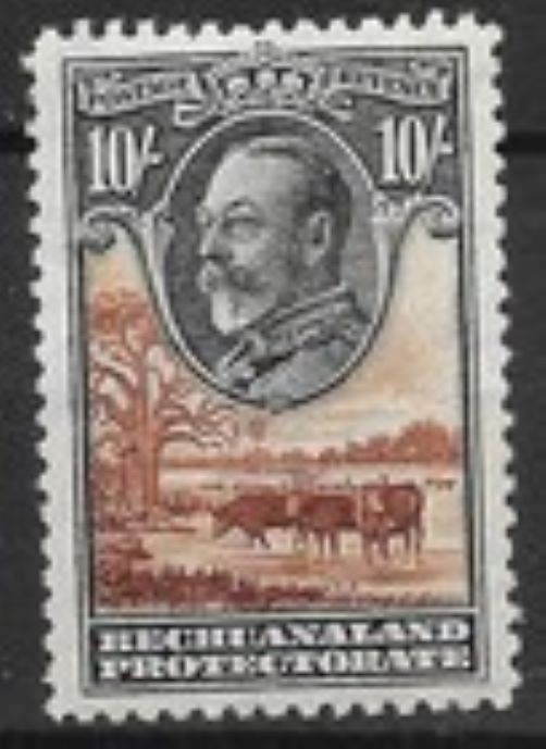 bechuanaland-sg110-1932-1-0-black-brown-mtd-mint
