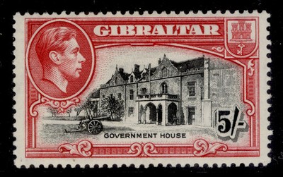 gibraltar-gvi-sg129a-5s-black-carmine-m-mint-cat-50-perf-13