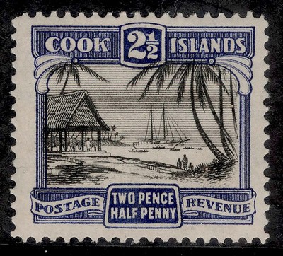 cook-islands-gv-sg102-2d-black-deep-blue-m-mint-cat-28