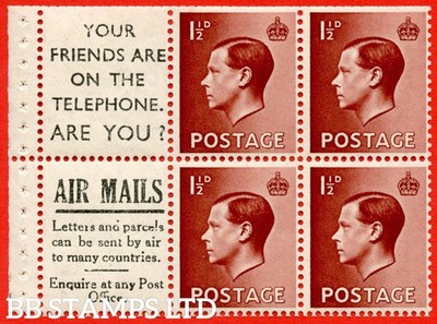 sg-459a-pb5-16-1d-red-brown-an-unmounted-mint-booklet-pane-of-6-b92539