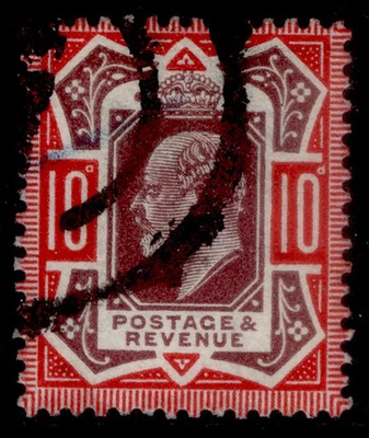 gb-edvii-sg309-spec-m44-4-10d-dull-purple-deep-scarlet-fine-used-cat-200