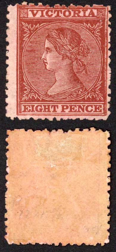 victoria-sg193-8d-red-brown-pink-wmk-10-perf-12-m-m-cat-400-pounds