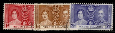 british-virgin-islands-gvi-sg107-109-1937-coronation-set-fine-used