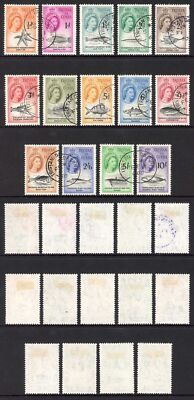 tristan-da-cunha-sg28-41-qeii-1960-set-of-14-used