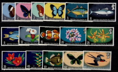 british-solomon-is-qeii-sg319-233a-1972-73-butterflies-set-m-mint-cat-38