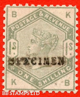 sg-196s-k26t-kb-1-dull-green-perf-12-a-fine-mounted-mint-exam-b93655