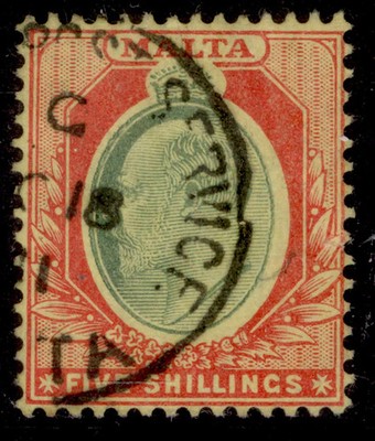 malta-edvii-sg63-5s-green-red-yellow-used-cat-100-cds