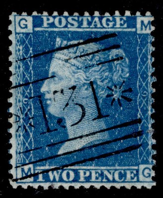 gb-qv-sg45-2d-blue-plate-9-fine-used-cat-15-mg