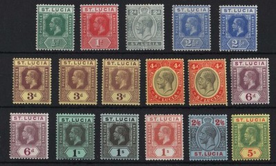 st-lucia-1912-d-5s-fm-w-extra-shades-incl-2d-deep-bright-blue-3d-die-ii