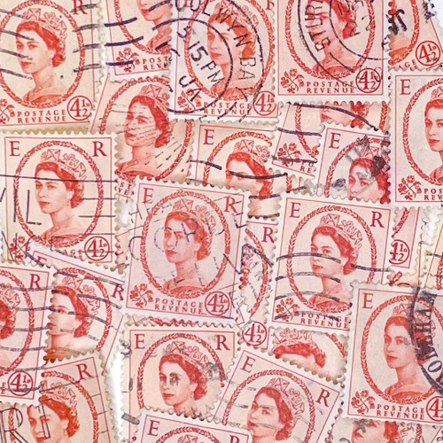 25-x-light-dusky-pink-used-british-4-1-2p-wilding-postage-stamps-all-off-paper