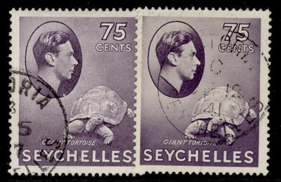 seychelles-gvi-sg145a-145ab-75c-paper-varieties-fine-used-cat-23-cds