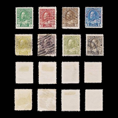 9573-canada-sg215-196-set-of-8-1923-sc-120-104e-mi99-92aa-used-c12
