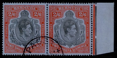 bermuda-gvi-sg117-2s-6d-black-red-grey-blue-fine-used-cat-32-pair