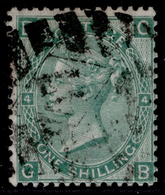 gb-qv-sg117-1s-green-plate-4-used-cat-65-gb