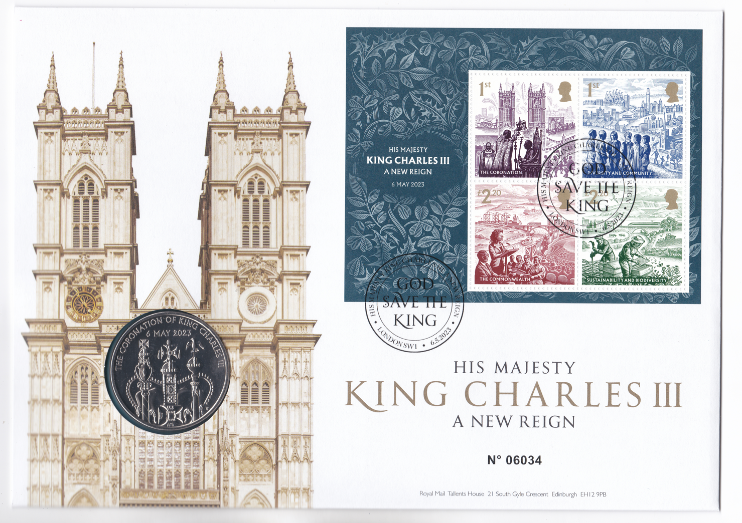 2023-5-gb-king-charles-coronation-coin-cover-no-6034-mint
