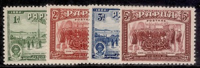 aus-papua-british-new-guinea-gv-sg146-149-1934-protectorate-set-nh-mint