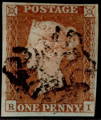 gb-qv-sg8-1d-red-brown-black-mx-plate-19-used-cat-60-ri