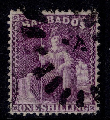 barbados-qv-sg82-1s-violet-used-cat-40