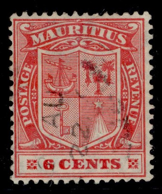 mauritius-gv-sg212-6c-carmine-fine-used