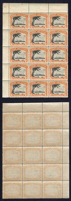 cook-islands-sg142-6d-u-m-wmk-mult-nz-u-m-corner-block-of-15-cat-90-pounds