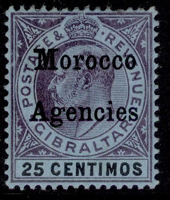 morocco-agencies-gb-edvii-sg20b-25c-broad-m-variety-m-mint-cat-75