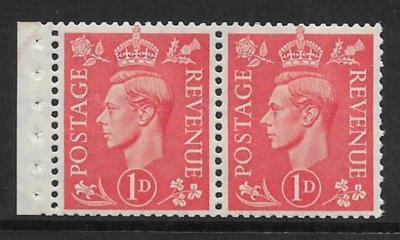 qb14-perf-type-e-1d-pale-scarlet-booklet-pane-unmounted-mint-mnh