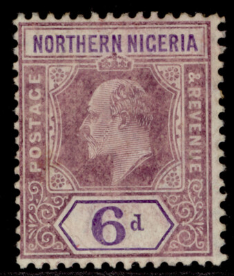northern-nigeria-edvii-sg25a-6d-dull-purple-violet-m-mint-cat-55-chalky
