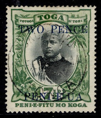 tonga-gv-sg65-2d-on-7d-black-green-very-fine-used-cat-55-cds-pmk